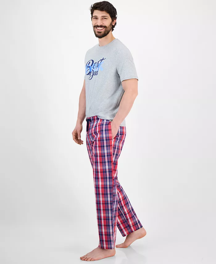 Club Room Men's Woven Plaid Pants Exclusively At Macy's Men's Fashion & Accessories