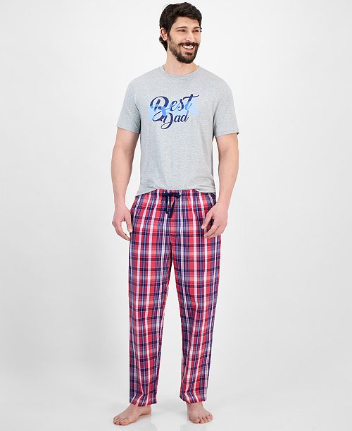 Club Room Men's Woven Plaid Pants Exclusively at Macy's Men's Fashion & Accessories