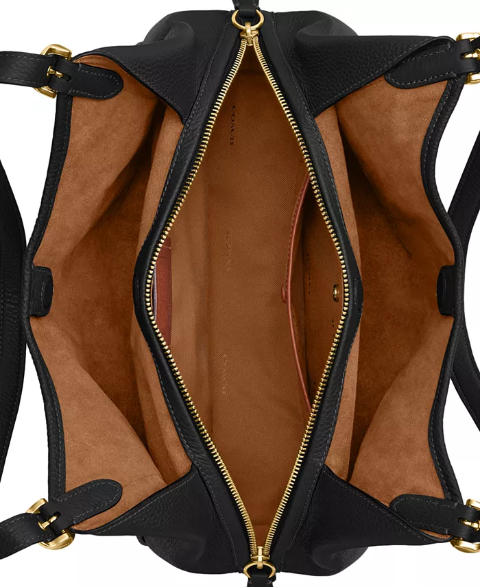 COACH Bella Medium Leather Shoulder Bag Handbags Purses & Accessories