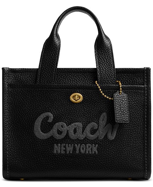 COACH Cargo Pebbled Leather Tote Bag 26 Handbags Purses & Accessories
