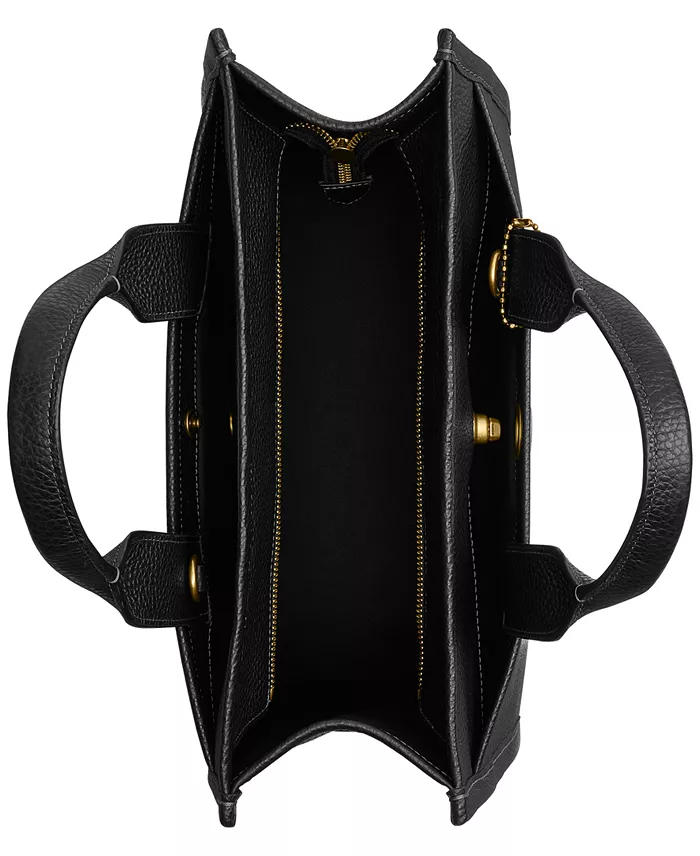 COACH Medium Bubble Leather Cargo Tote Bag Handbags Purses & Accessories