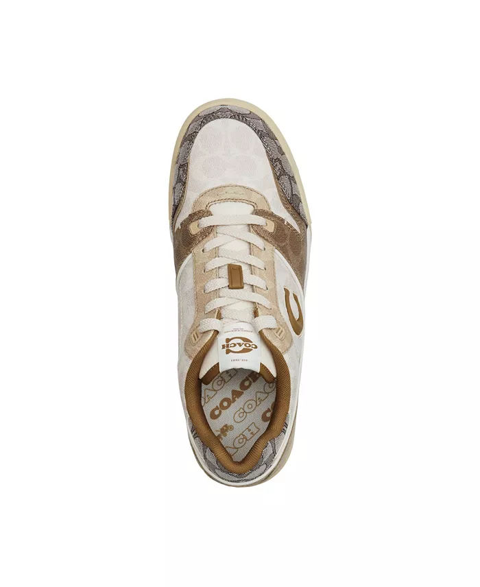 COACH Men's Soho Mixed Signature Sneakers Men's Shoes