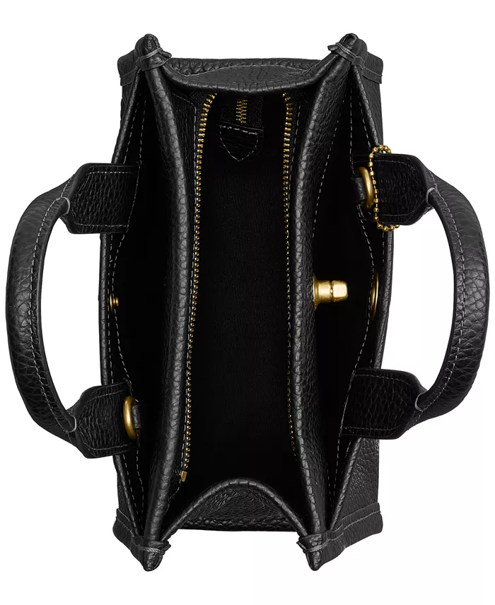 COACH Mini Leather Cargo Tote Bag 20 Handbags Purses & Accessories