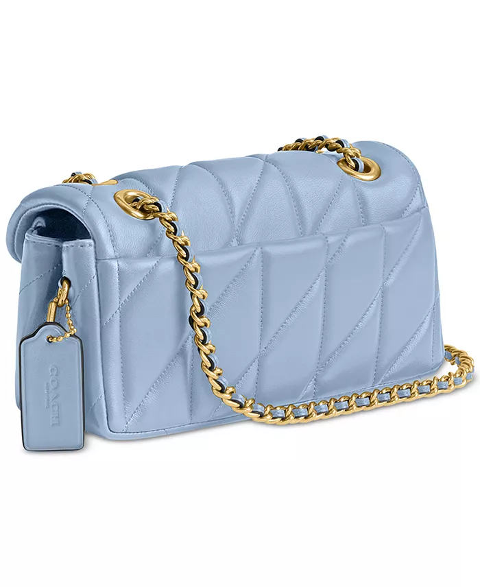 COACH Quilted Leather Tabby Shoulder Bag 20 With Chain Handbags Purses & Accessories