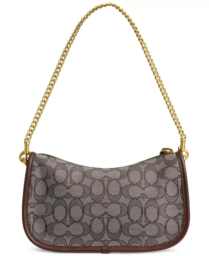 COACH Swinger Bag In Signature Jacquard Handbags Purses & Accessories