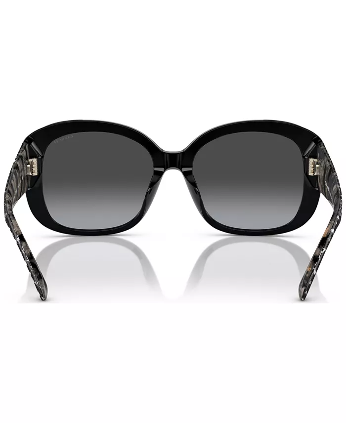 COACH Women's CH564 Sunglasses Gradient HC8363U Women's Fashion Shoes & Accessories