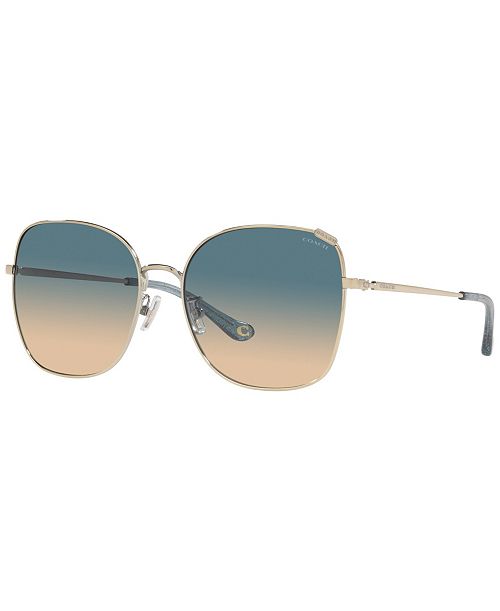 COACH Women's Sunglasses HC7133 Women's Fashion Shoes & Accessories