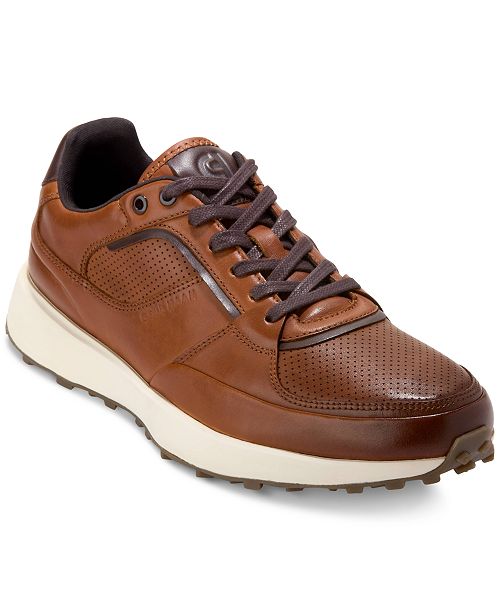 Cole Haan Men's Grand Crosscourt Downtown Lace-Up Sneakers Men's Shoes