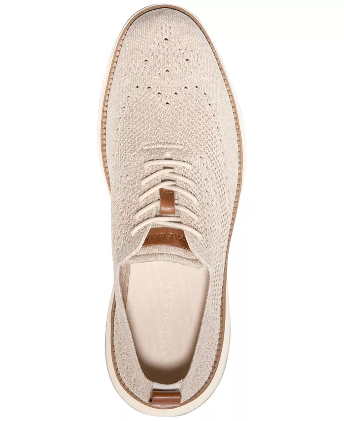 Cole Haan Men's Grand Hurrion Stitchlite™ Wingtip Oxford Shoes Men's Shoes