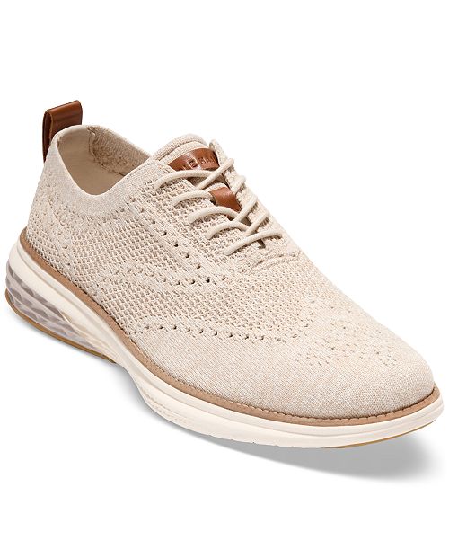 Cole Haan Men's Grand Hurrion Stitchlite™ Wingtip Oxford Shoes Men's Shoes
