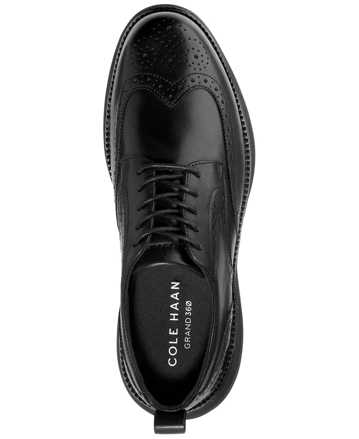Cole Haan Men's Grand Hurrion Wingtip Oxford Dress Shoe Men's Shoes