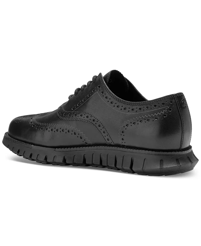 Cole Haan Men's ZERØGRAND Remastered Lace-Up Wingtip Oxford Shoes Men's Shoes