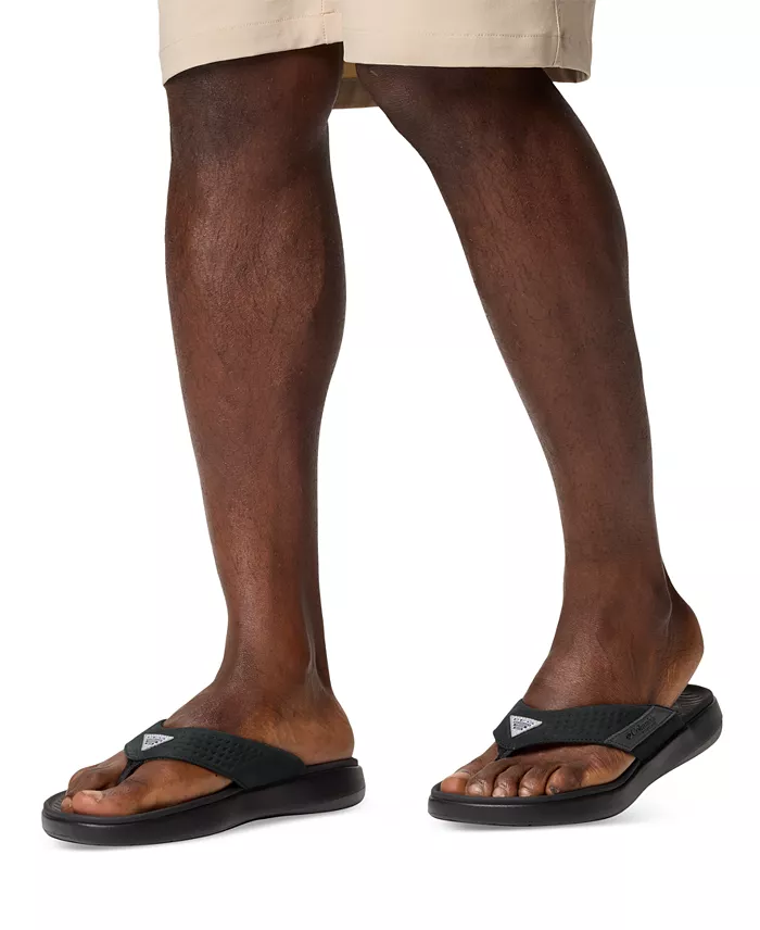 Columbia Men's Boatside™ Leather Lightweight Flip Flop Sandals Men's Shoes