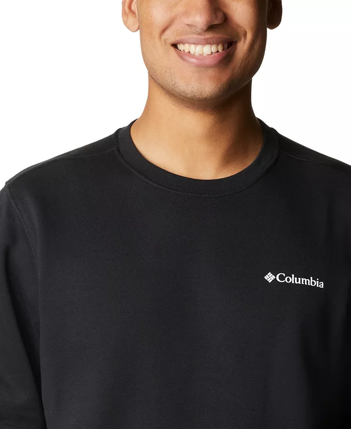 Columbia Men's Gem Logo Trek Crew Sweatshirt Men's Fashion & Accessories