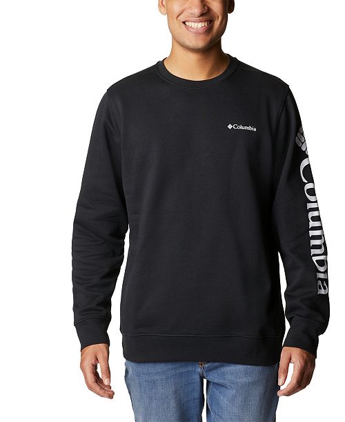 Columbia Men's Gem Logo Trek Crew Sweatshirt Men's Fashion & Accessories