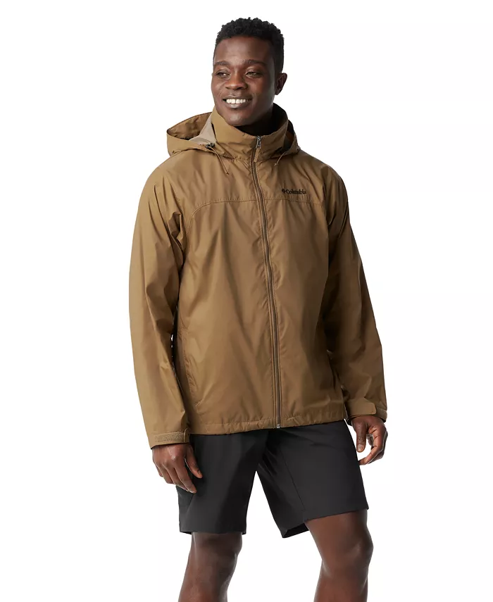 Columbia Men's Glennaker Lake Rain Jacket With A Classic Rapid River Short Sleeve Shirt Men's Fashion & Accessories