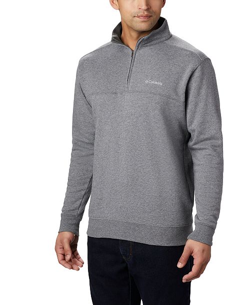 Columbia Men's Hart Mountain II Quarter-Zip Fleece Sweatshirt Men's Fashion & Accessories