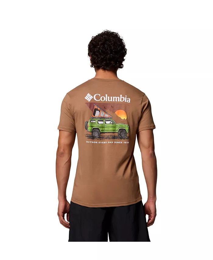 Columbia Men's Mounty Graphic T-Shirt Men's Fashion & Accessories