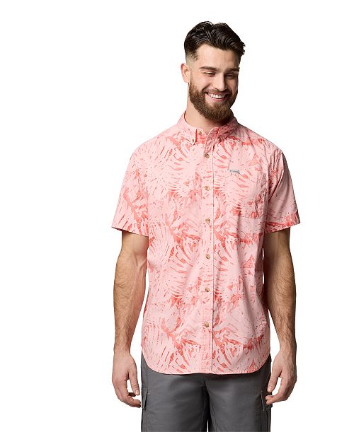 Columbia Men's Rapid Rivers Printed Short Sleeve Shirt Men's Fashion & Accessories