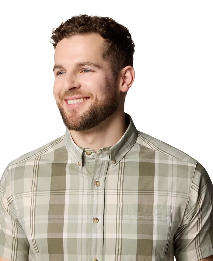 Columbia Men's Rapid Rivers Short Sleeve Plaid Shirt Men's Fashion & Accessories