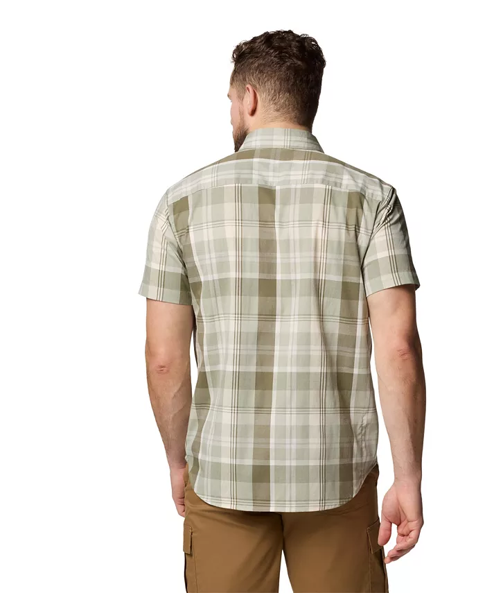 Columbia Men's Rapid Rivers Short Sleeve Plaid Shirt Men's Fashion & Accessories