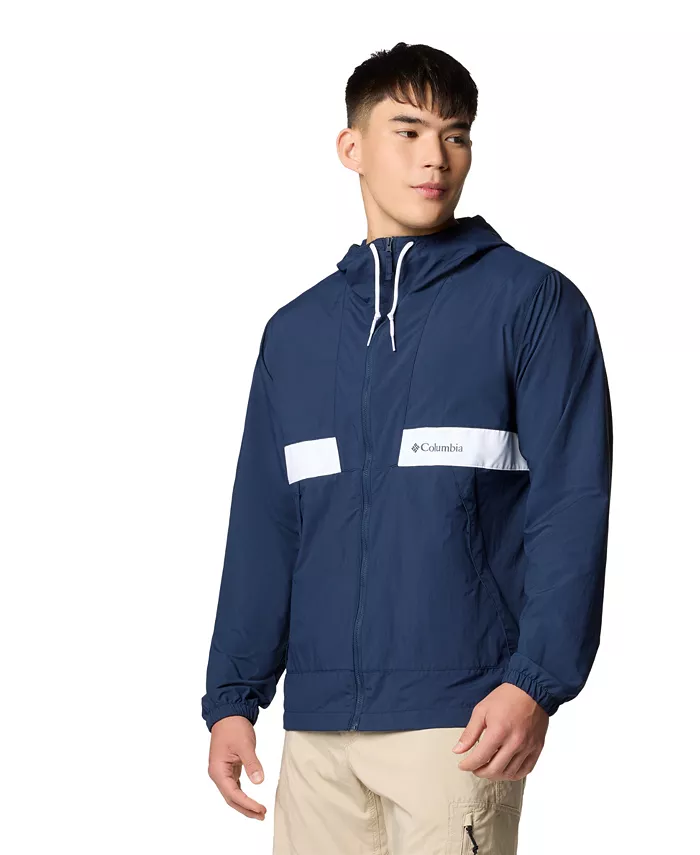 Columbia Men's Spire Valley™ Hooded Windbreaker Men's Fashion & Accessories