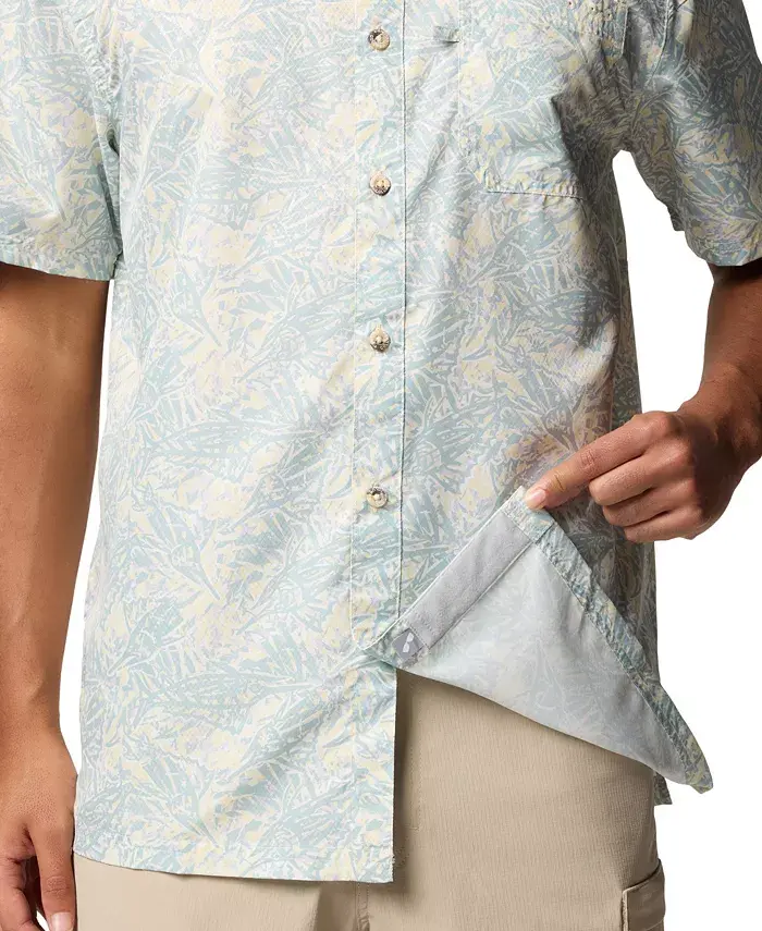Columbia Men's Super Slack Tide Camp Shirt Men's Fashion & Accessories