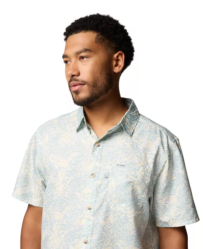 Columbia Men's Super Slack Tide Camp Shirt Men's Fashion & Accessories