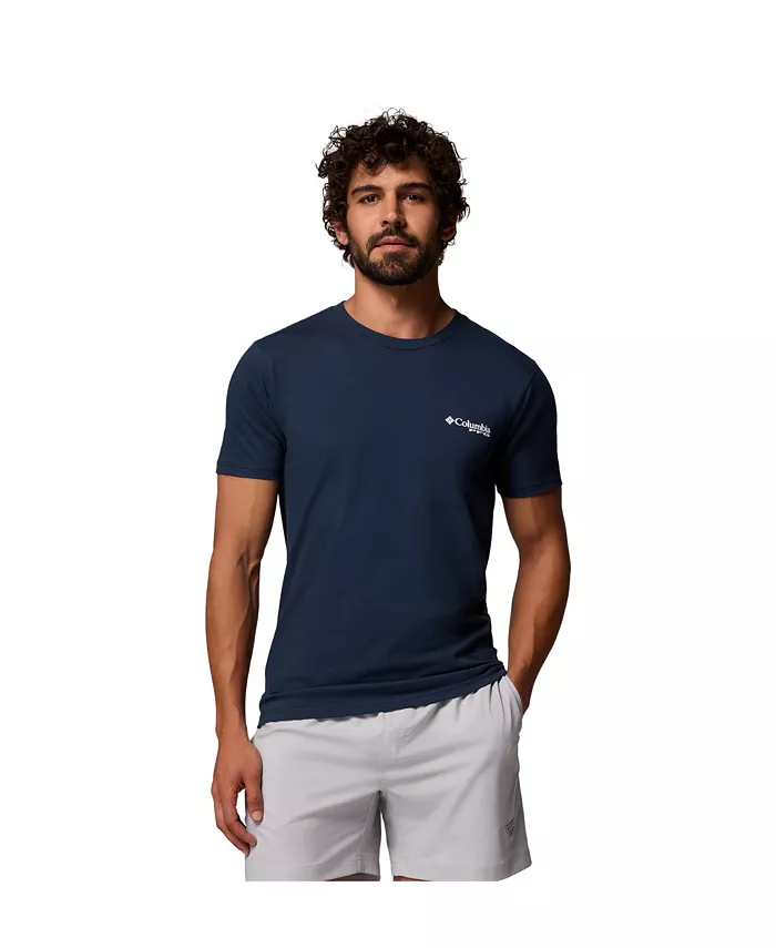 Columbia Men's Yellowtail Graphic T-Shirt Men's Fashion & Accessories