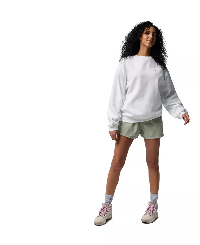 Columbia Women's Aldermore Crewneck And BlueVista Hill Short Women's Fashion Shoes & Accessories
