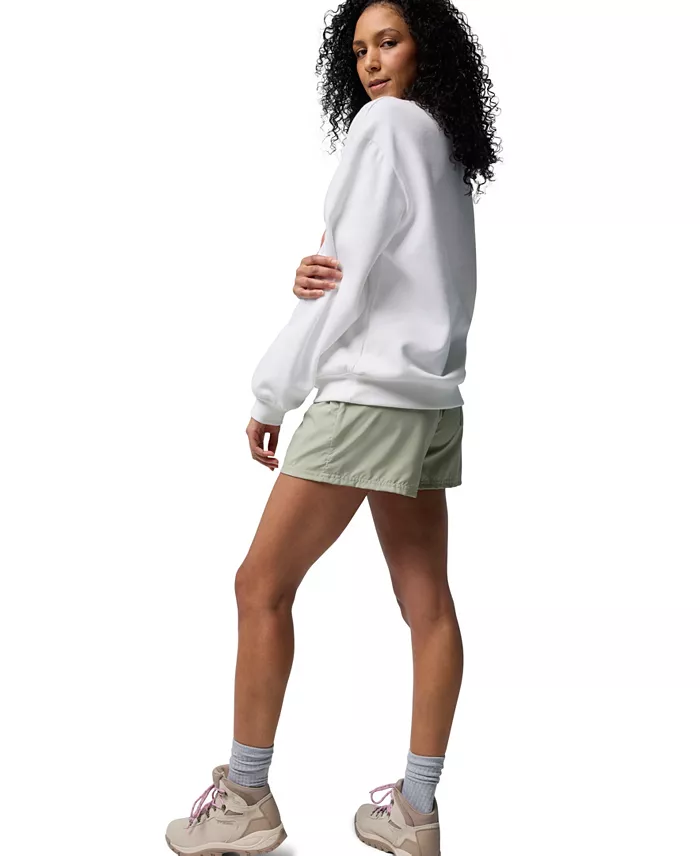 Columbia Women's Aldermore Crewneck And BlueVista Hill Short Women's Fashion Shoes & Accessories