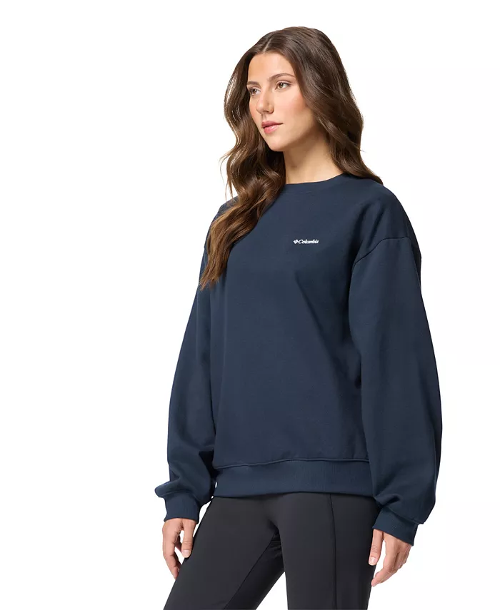 Columbia Women's Aldermore Crewneck Long-Sleeve Sweatshirt Women's Fashion Shoes & Accessories
