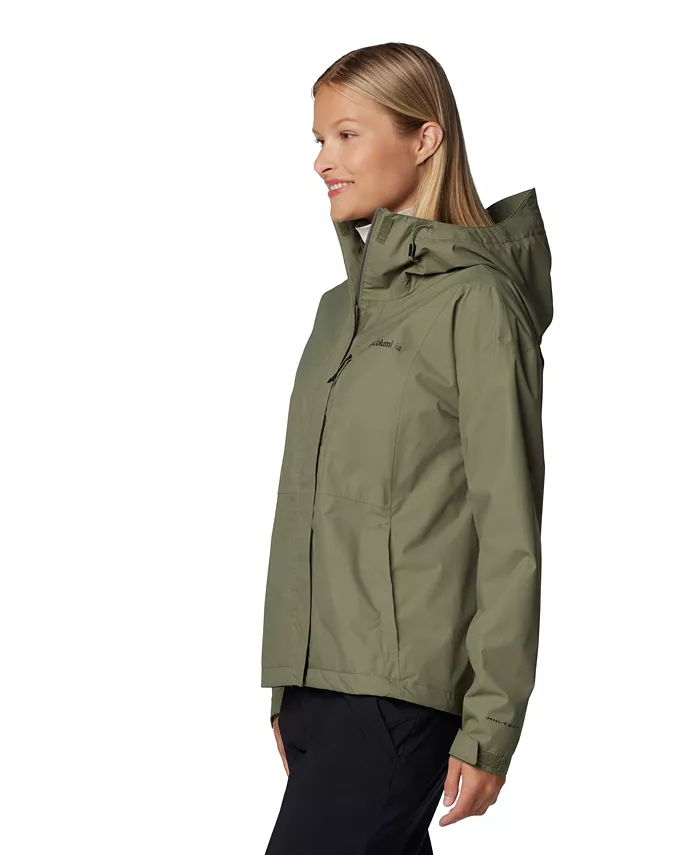 Columbia Women's Hikebound II Hooded Waterproof Jacket Women's Fashion Shoes & Accessories
