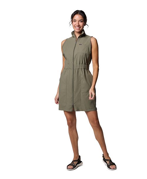 Columbia Women's II Leslie Falls Sleeveless Dress Women's Fashion Shoes & Accessories