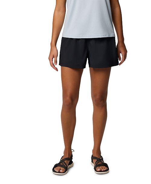 Columbia Women's Mid Rise Blue Vista Hill Shorts Women's Fashion Shoes & Accessories