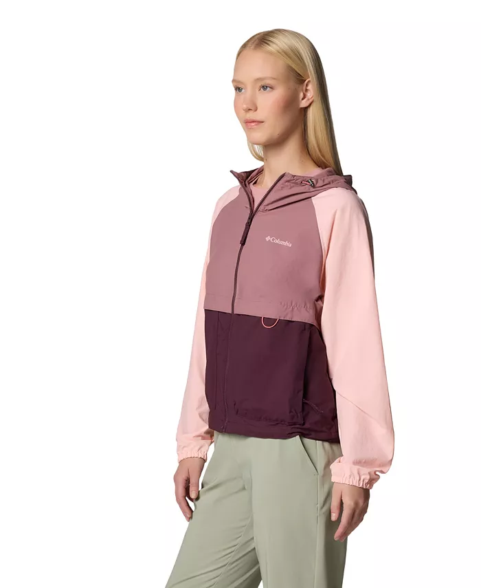 Columbia Women's Spire Valley Windbreaker Jacket Women's Fashion Shoes & Accessories