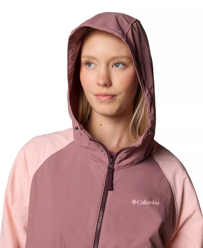 Columbia Women's Spire Valley Windbreaker Jacket Women's Fashion Shoes & Accessories