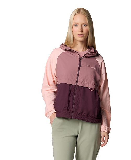 Columbia Women's Spire Valley Windbreaker Jacket Women's Fashion Shoes & Accessories