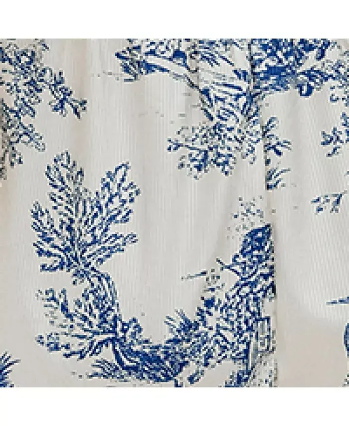 Cupshe Women's French Meadow Toile Romper Women's Fashion Shoes & Accessories