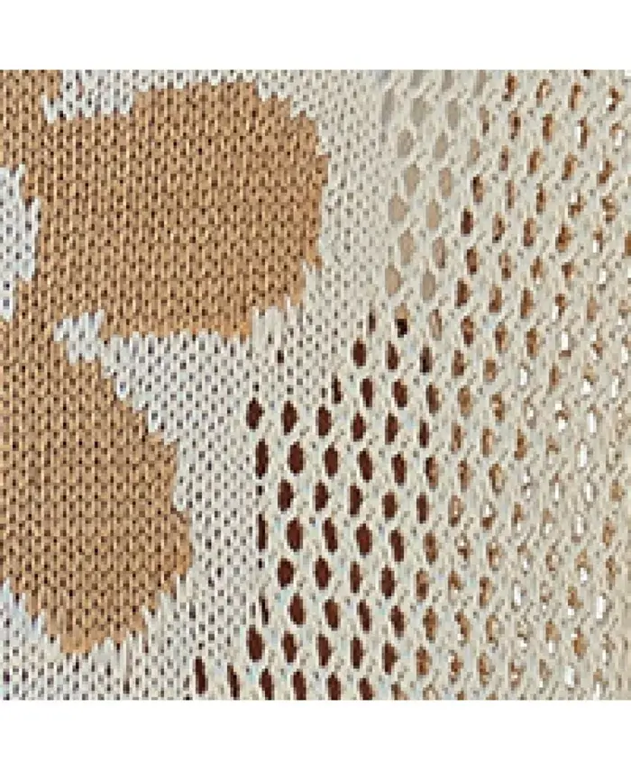 Cupshe Women's Fresh Florals Short Sleeve Knit Cover-Up Top Women's Fashion Shoes & Accessories