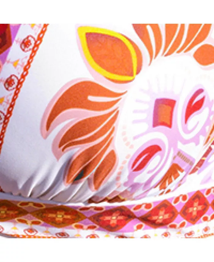 Cupshe Women's Ornate Boho Lace-Up Bikini Top & Standard Coverage Bottoms Set Women's Fashion Shoes & Accessories