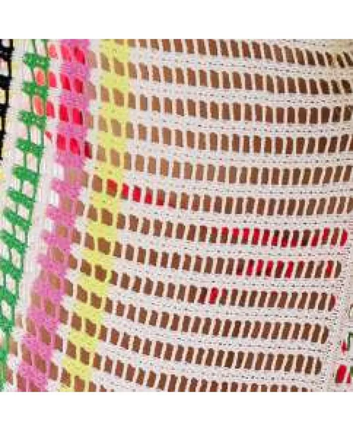 Cupshe Women's Painted Horizon Beige Cover-Up Maxi Beach Dress Women's Fashion Shoes & Accessories