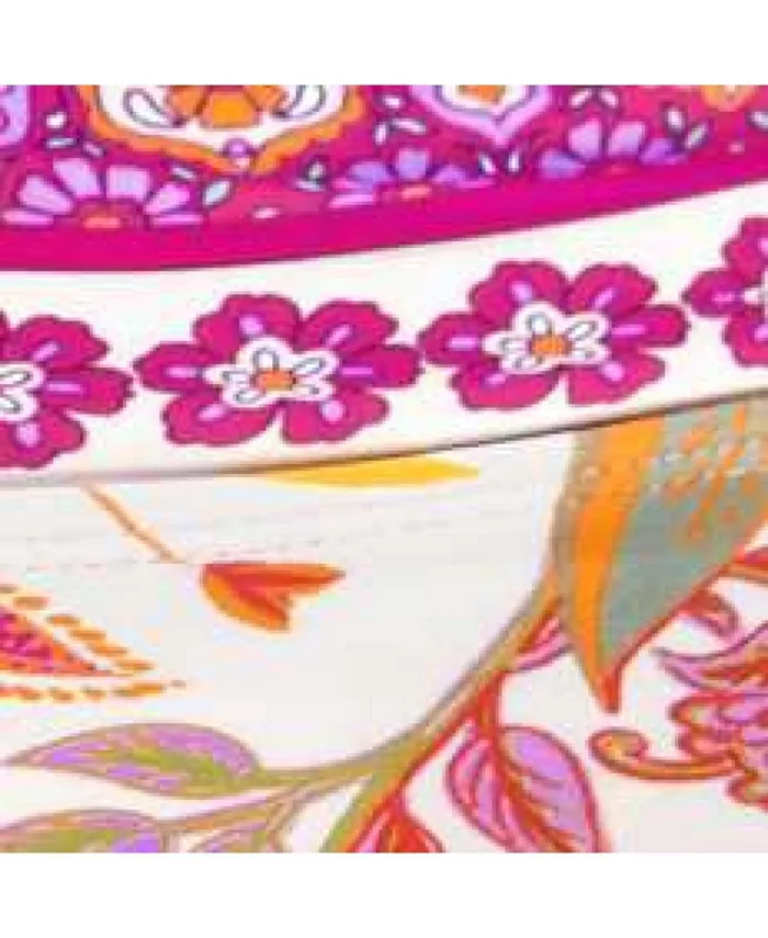 Cupshe Women's Romantic Boho Paisley Bikini Set Women's Fashion Shoes & Accessories