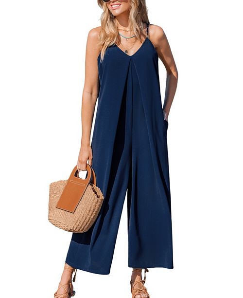 Cupshe Women's Sundown Skyline Jumpsuit Women's Fashion Shoes & Accessories