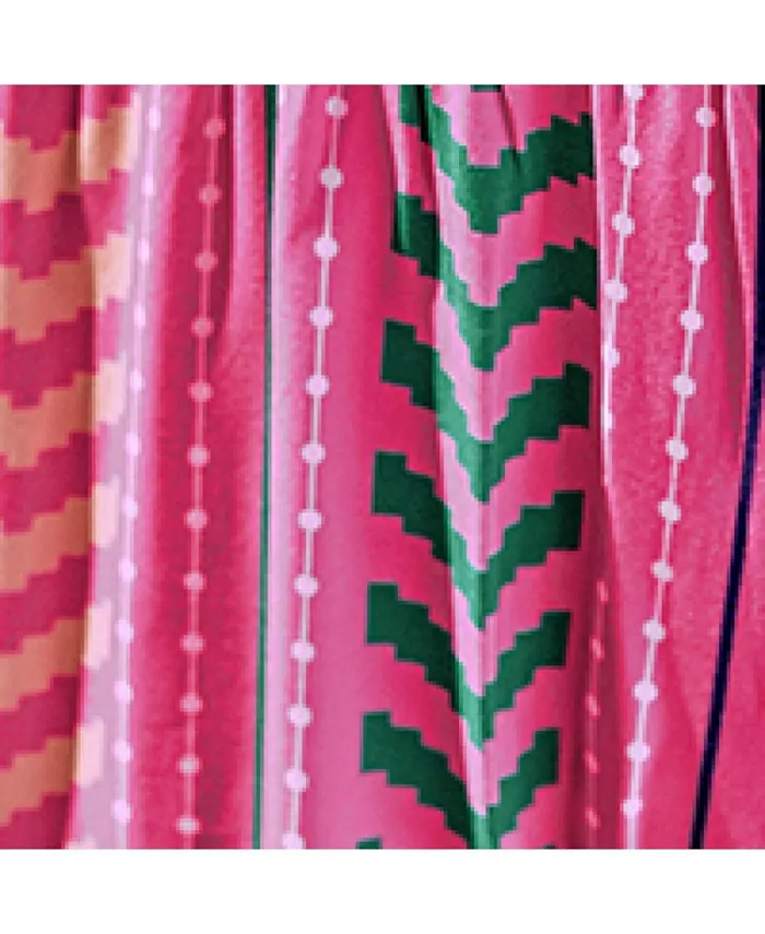 Cupshe Women's Vibrant Mood Chevron Cover-Up Sarong Women's Fashion Shoes & Accessories