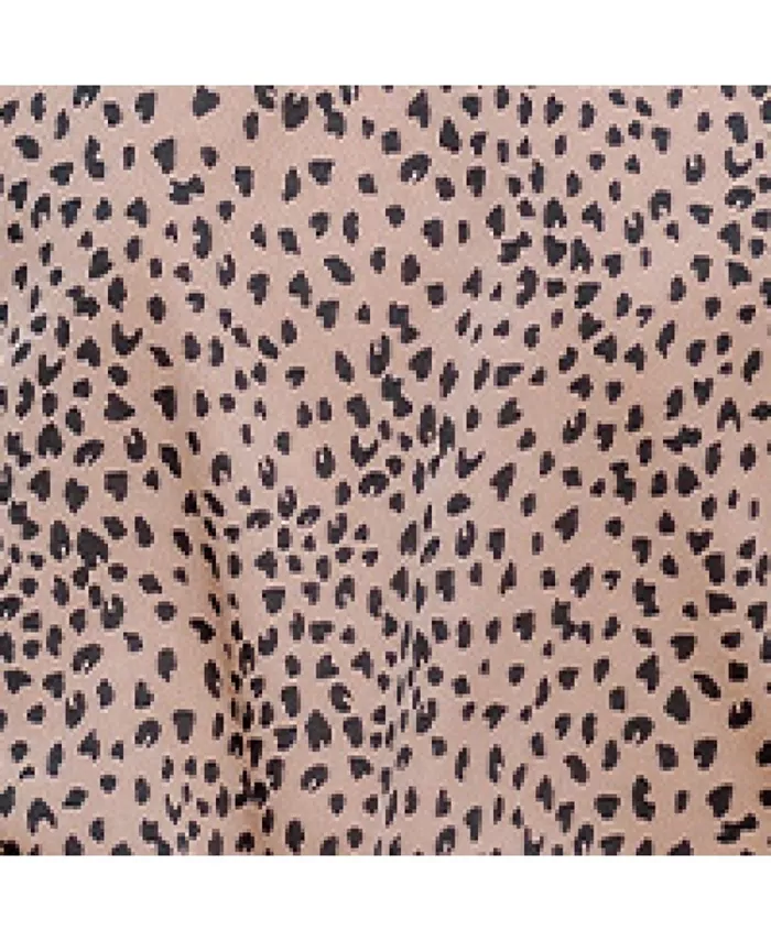 Cupshe Women's Wild Cat Animal Print Romper Women's Fashion Shoes & Accessories