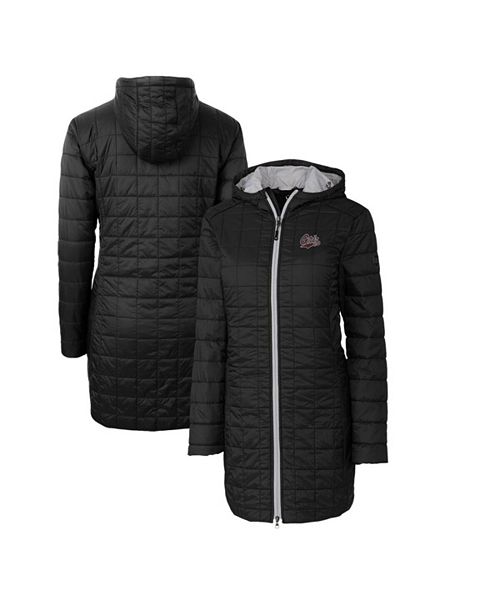 Cutter & Buck Women's Black Montana Grizzlies Rainier PrimaLoft Eco Hooded Long Coat Sports Fan Shop Cutter & Buck Women's Black Montana Grizzlies Rainier PrimaLoft Eco Hooded Long Coat Sports Fan Shop