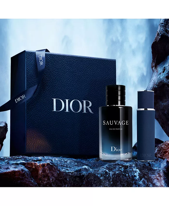 DIOR Men's 2-Pc. Sauvage Eau De Parfum & Travel Spray Gift Set Beauty