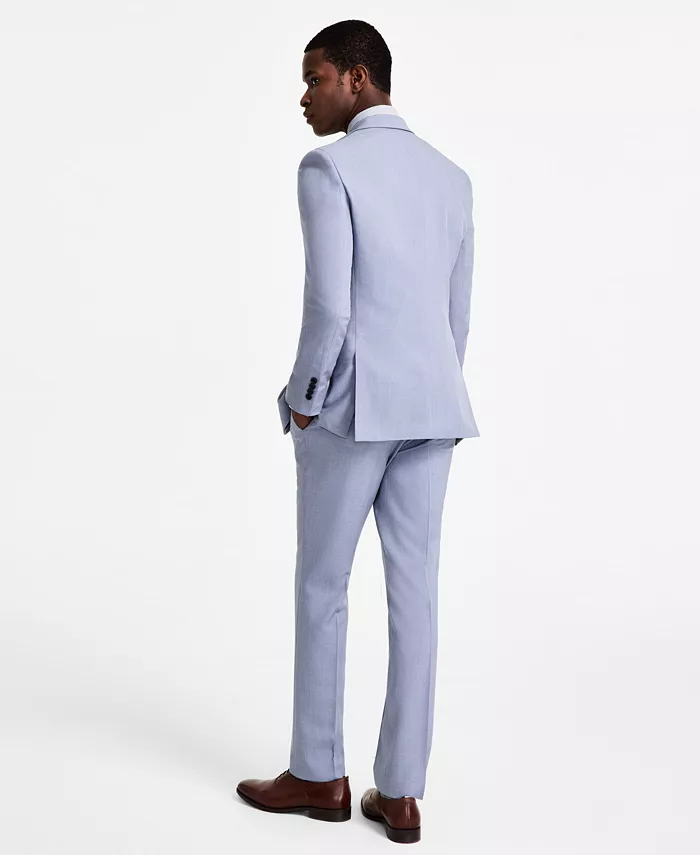 DKNY Men's Modern-Fit Nested Suit Men's Fashion & Accessories