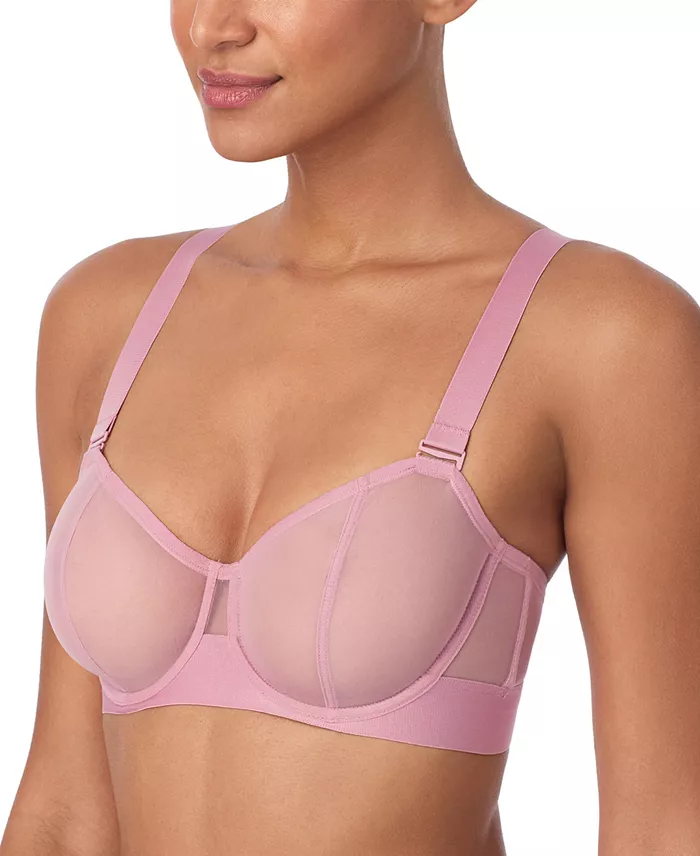 DKNY Sheers Strapless Mesh Bra DK4939 Women's Fashion Shoes & Accessories